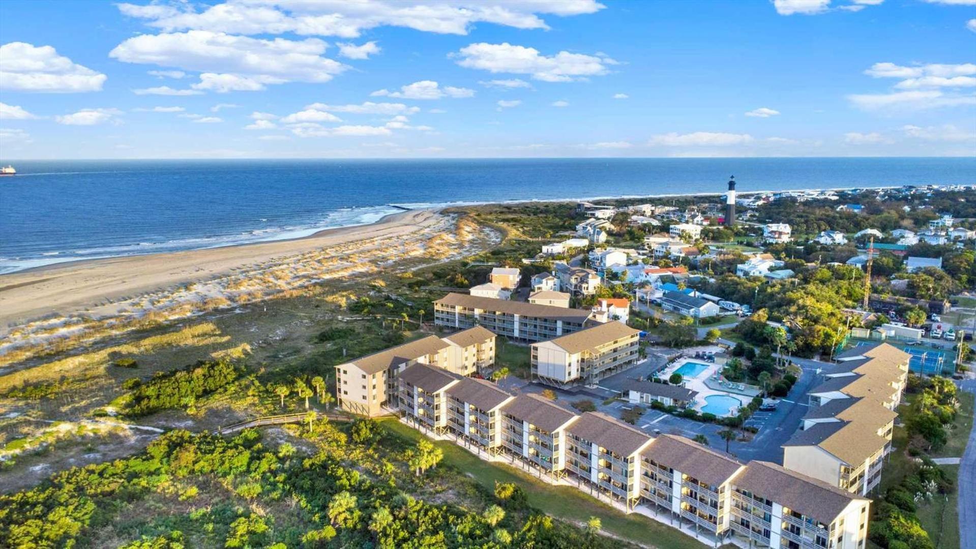 Lighthouse Point Rental 8B タイビーアイランド エクステリア 写真
